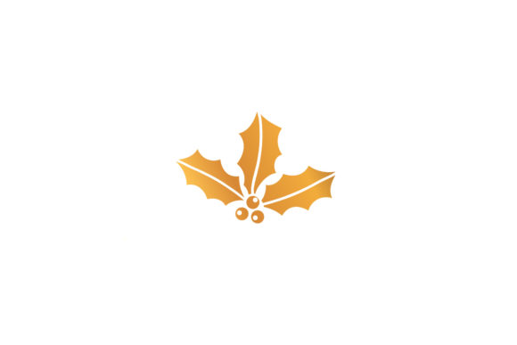 Christmas Mistletoe Icon Asset Vector