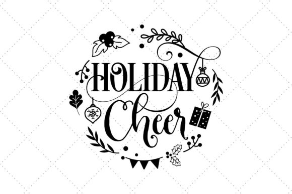 Holiday Cheer Wreath for Crafts