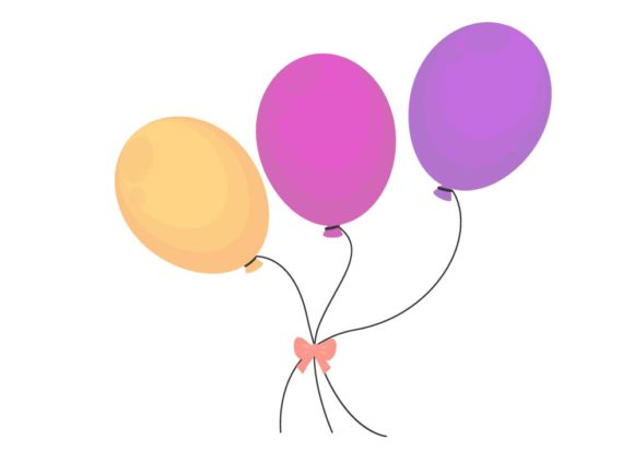 Pretty Balloons Icons