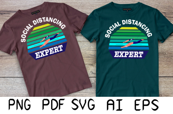 Social Distancing Expert Swimming Crafts